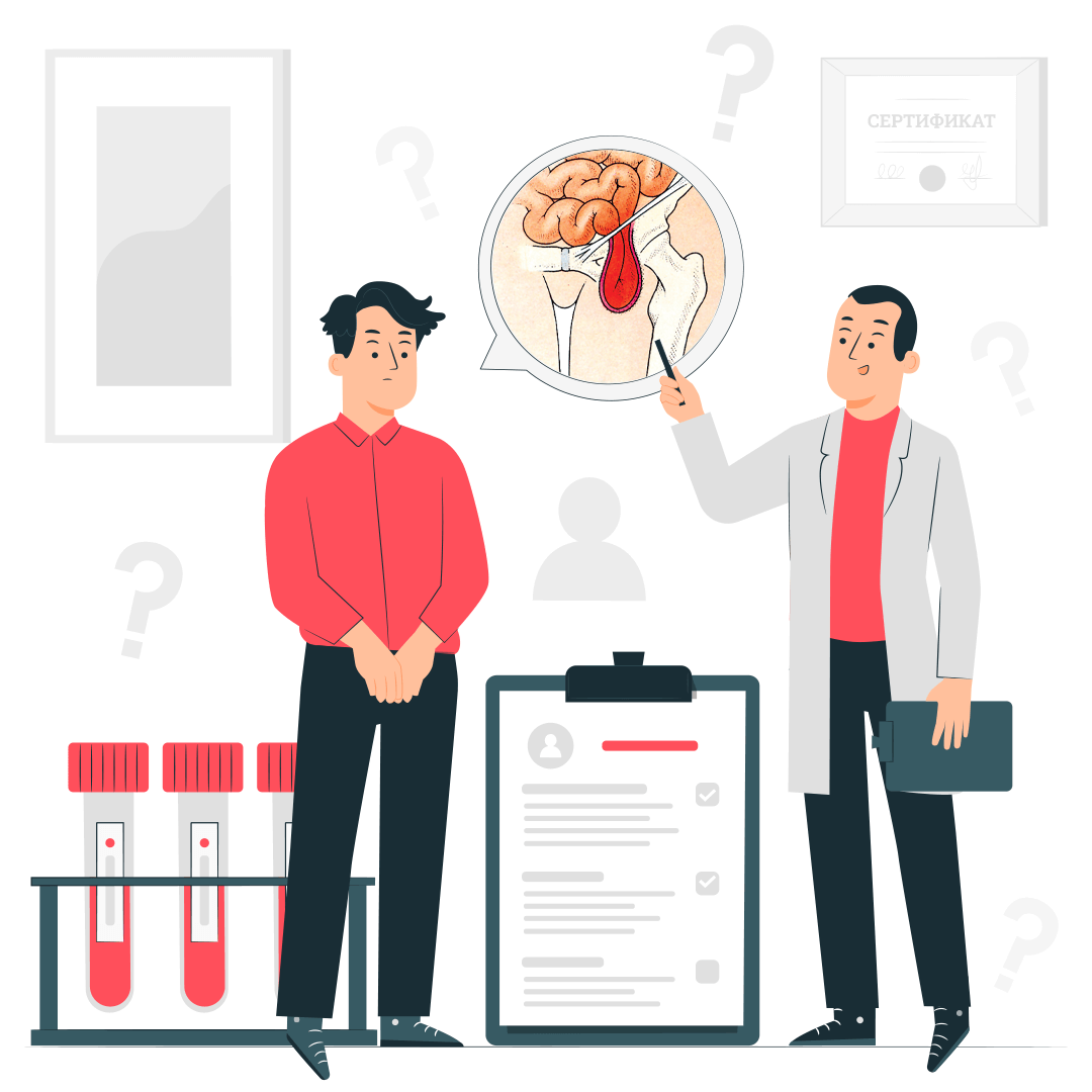 Бедренная грыжа умеренных размеров и отсрочка от армии