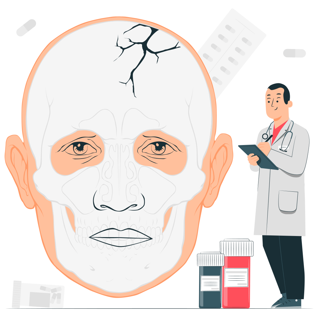 Перелом черепа и армия