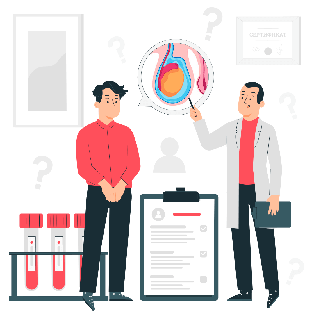 Водянка оболочек яичка